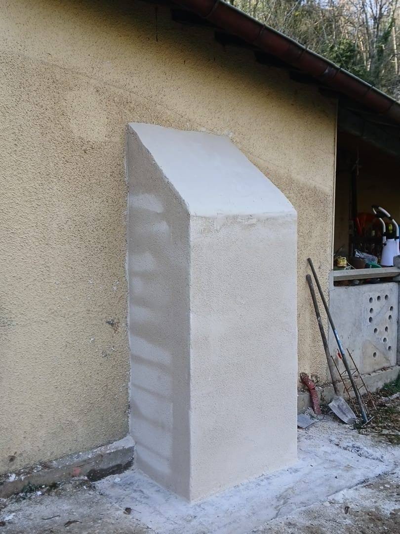 Maçonnerie, pierre apparente et enduit